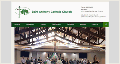 Desktop Screenshot of churchstanthony.com